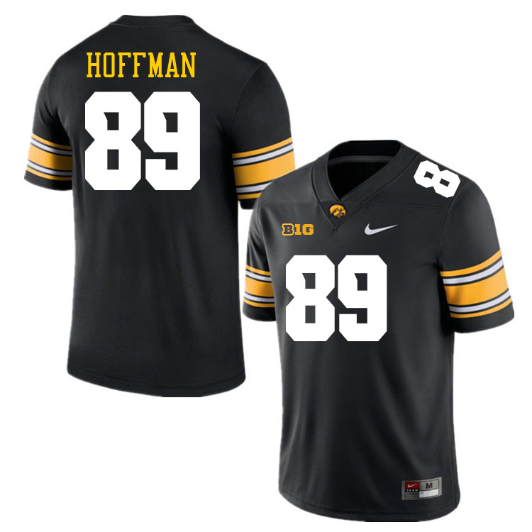 Men #89 Gavin Hoffman Iowa Hawkeyes College Football Jerseys Stitched-Black